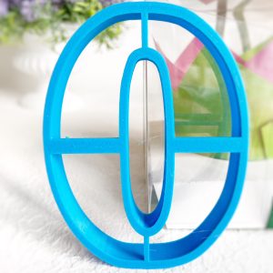 Вырубка для пряника "Цифра 0"