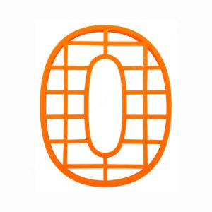 Форма для торта-цифра (0), размер 25 см.