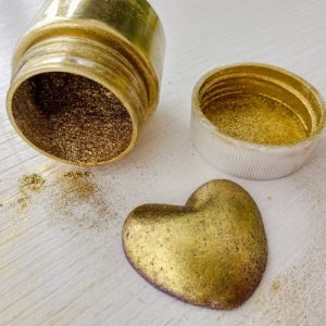 Краситель кандурин сухой плотный  античное золото, 10 г.