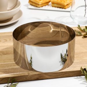 Кольцо-резак металлическое для выпечки и выкладки, D=18 см., H=8 см.