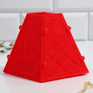 Форма "Пасочница", разъемная пластиковая, 11,5*11 см.