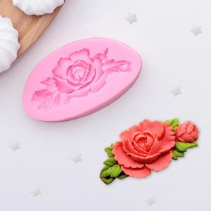 Молд "Розан" силиконовый, 7*4 см.