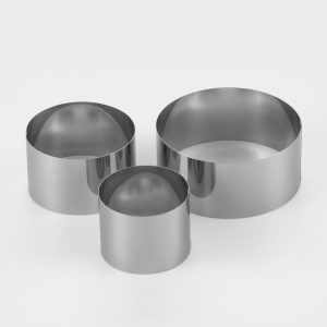 Набор колец металлических "Круг" 3 шт. (Бенто)