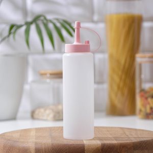 Бутыль для соуса 350 мл., цвет белый