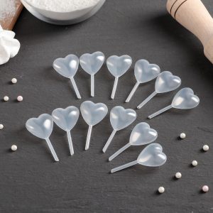 Пипетка для соуса "Сердце" 2,7*1,5*5 см., 1 шт.