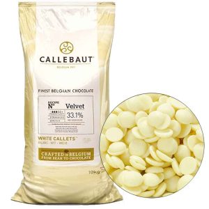 Белый шоколад Callebaut Velvet 32%, 10 кг., Бельгия