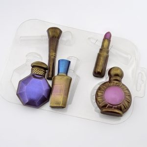 Форма пластиковая для шоколада "Косметика" 20*14 см.