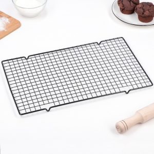 Решетка металлическая для глазирования и остывания десертов, 40/25 см.