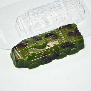 Форма пластиковая для шоколада "БТР"