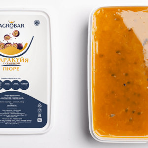 Пюре Agrobar маракуйя с семечкой, 1 кг.