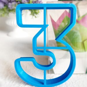 Вырубка для пряника "Цифра 3"