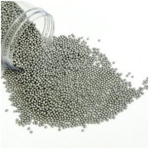 Посыпка шарики сахарные серебряные, 2 мм., 30 г.