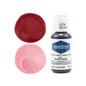 Краситель гелевый водорастворимый Americolor, dusty rose (пыльная роза).