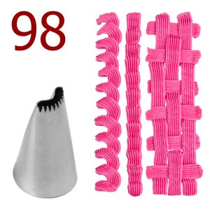 Насадка кондитерская Лепесток с прожилками №98