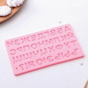 Молд силиконовый "Алфавит русский", 18,4*10,7*0,6 см.