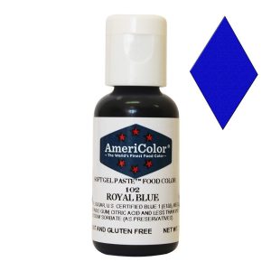 Краситель гелевый водорастворимый Americolor, royal blue (королевский синий).