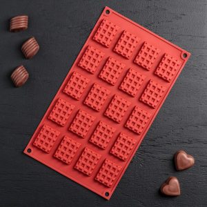Форма силиконовая "Вафли" 30*17*1 см.
