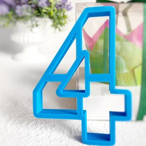 Вырубка для пряника "Цифра 4"