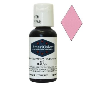 Краситель гелевый водорастворимый Americolor, mauve (лиловый).