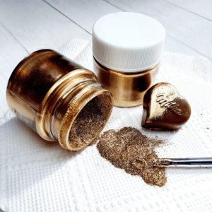 Краситель кандурин сухой плотный, Красное золото, 10 г.