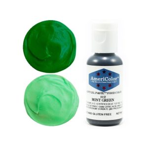 Краситель гелевый водорастворимый Americolor, mint green (ментол).