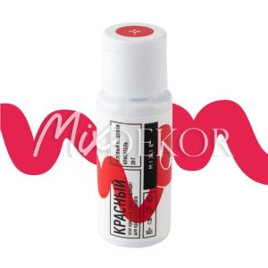 Краситель гелевый водорастворимый "Красный", 20 гр., MIXIE