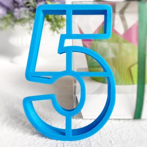 Вырубка для пряника "Цифра 5"