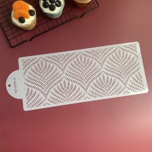 Трафарет для торта "Папоротник", 34,85*15 см. (№51)