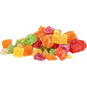 Цукаты ананасовые микс, 3-5 мм., 100 г.