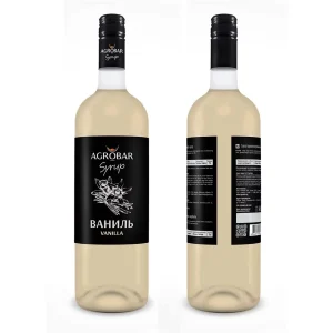 Сироп со вкусом ВАНИЛЬ "Agrobar", 1 л.