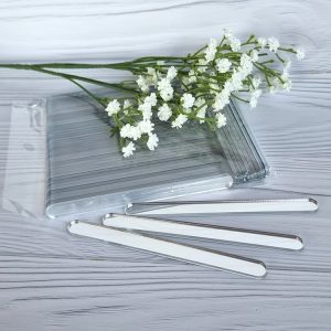 Палочки акриловые для эскимо (серебро) 5 шт.