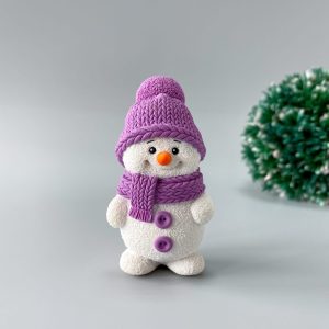 Молд силиконовый "Снеговик"