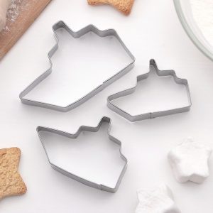 Набор вырубок металлических "Кораблик" 3 шт.