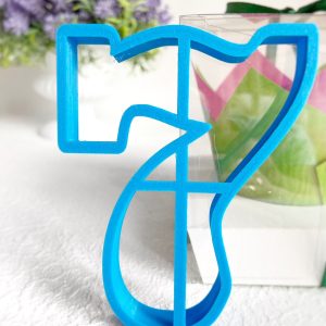 Вырубка для пряника "Цифра 7"