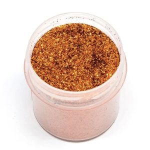 Блёстки декоративные пищевые, медный, 10 г.