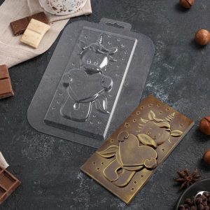 Форма для шоколадной плитки "Мечтая о любви"