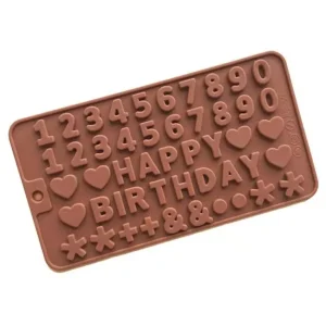 Форма силиконовая "Happy Birthday"