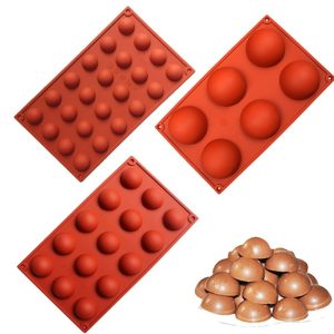 Форма силиконовая "Полусфера" d=4 см.