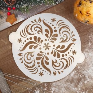 Трафарет "Зимний узор" 19,5*17 см.