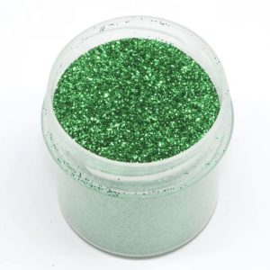 Блёстки декоративные пищевые, зеленый, 10 г.