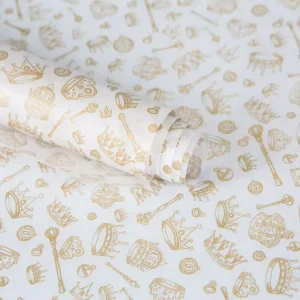 Пергамент силиконизированный Короны, 38см.*5м. (Бенто)