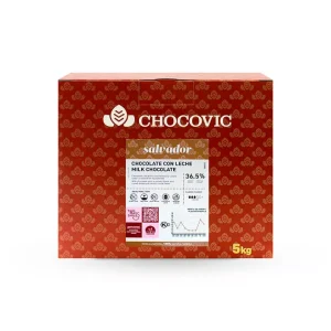 Шоколад молочный Chocovic Salvador 36,5%  100 гр. (от Barry Callebaut)