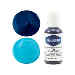 Краситель гелевый водорастворимый Americolor, navy blue (темно-синий)