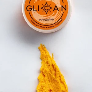 Краситель сухой жирорастворимый "Мандарин", 7 гр. GLICAN (оранжевые оттенки)