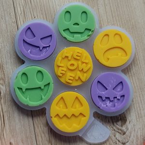 Молд силиконовый "Страшные мордашки" арт. 1198
