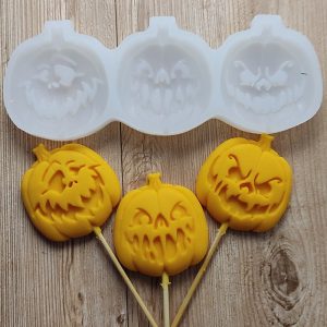 Молд силиконовый "Тыквы объемные" арт. 1176