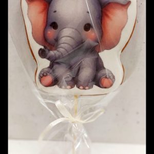 Пряник  имбирный "Слоненок", 9,5*9 см.