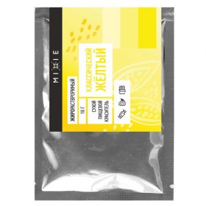 Краситель сухой жирорастворимый "Классический желтый", 10 гр. MIXIE