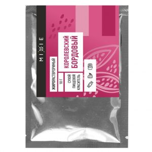 Краситель сухой жирорастворимый "Королевский бордовый", 10 гр. MIXIE