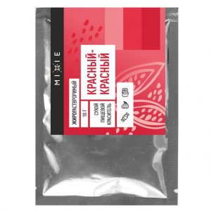 Краситель сухой жирорастворимый "Красный-красный", 10 гр. MIXIE
